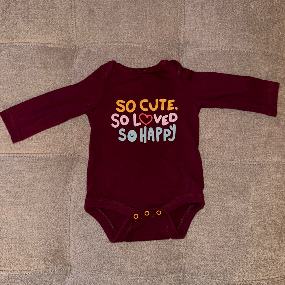 Cat & Jack Newborn Longsleeve